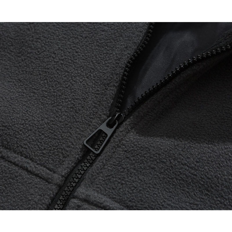 Casual Hooded Mixed Color Jacket for Fall