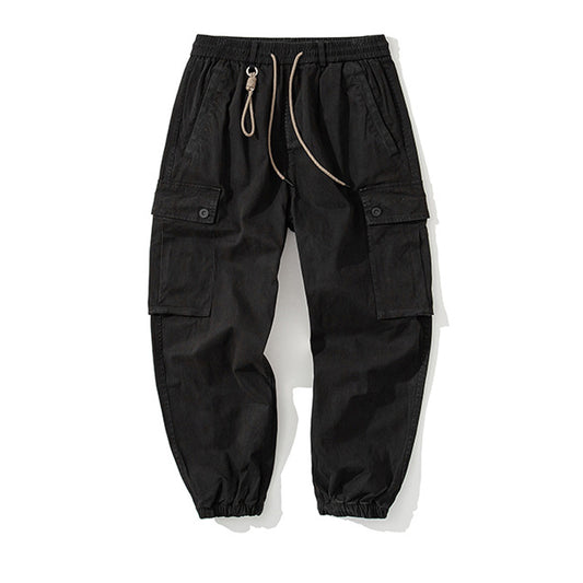Retro, loose, casual cargo pants