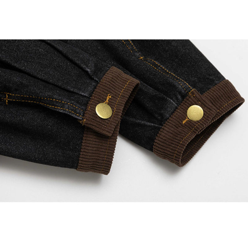 cityboy corduroy denim coat jacket