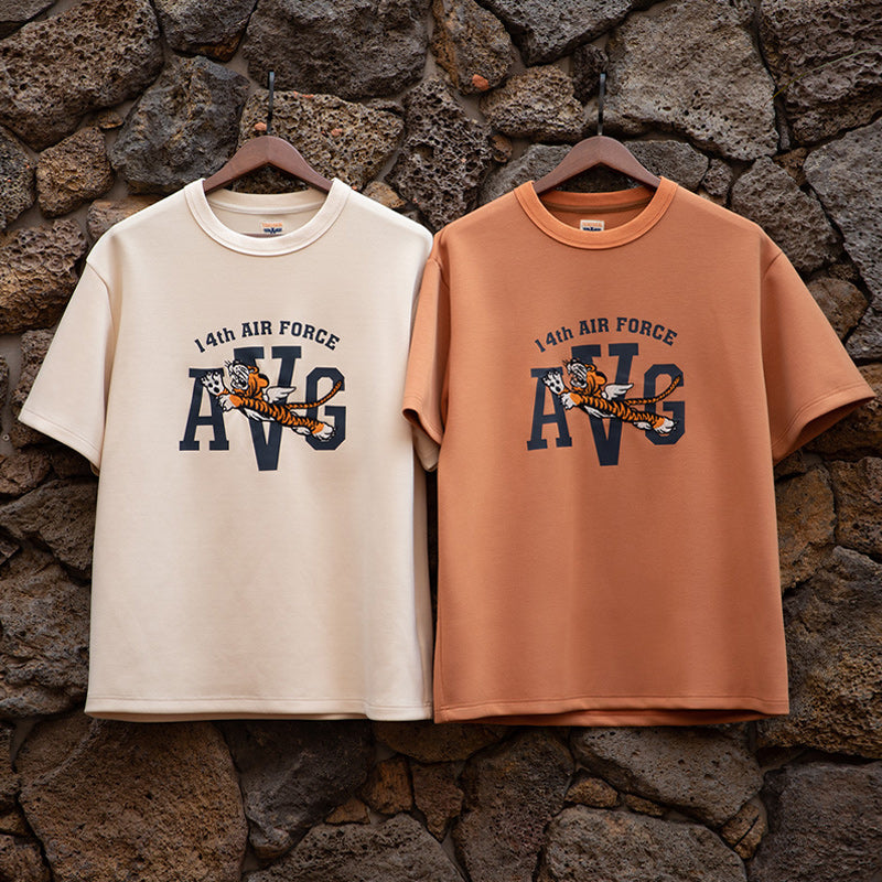 Military AVG Flying Tigers Embroidered Tee