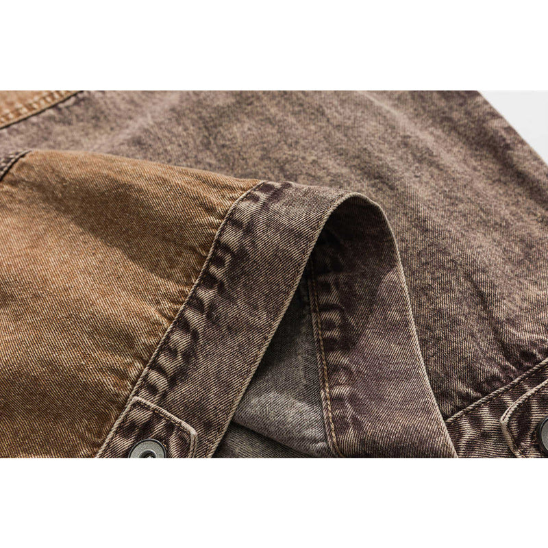 American casual retro wash jacket
