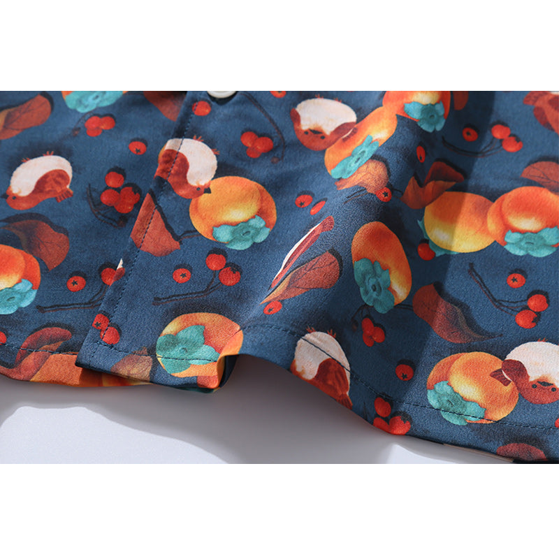 Vintage all-over print aloha shirt
