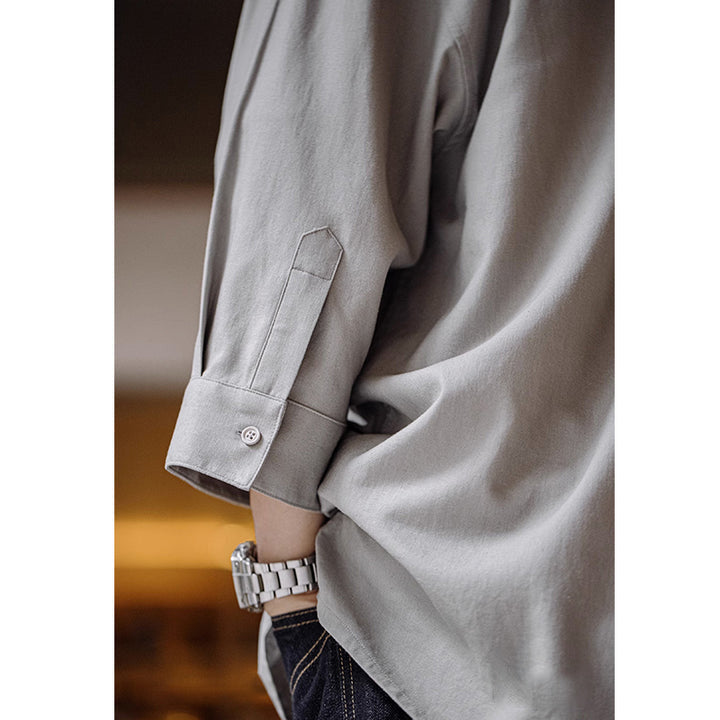 Mini Pocket Drop Shoulder Work Shirt