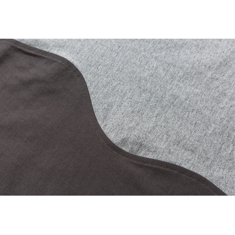 Switch pocket color combination short sleeve T-shirt