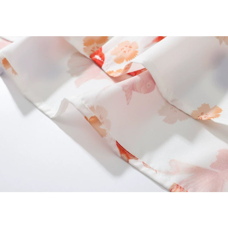New for summer: Goldfish print short-sleeved shirt