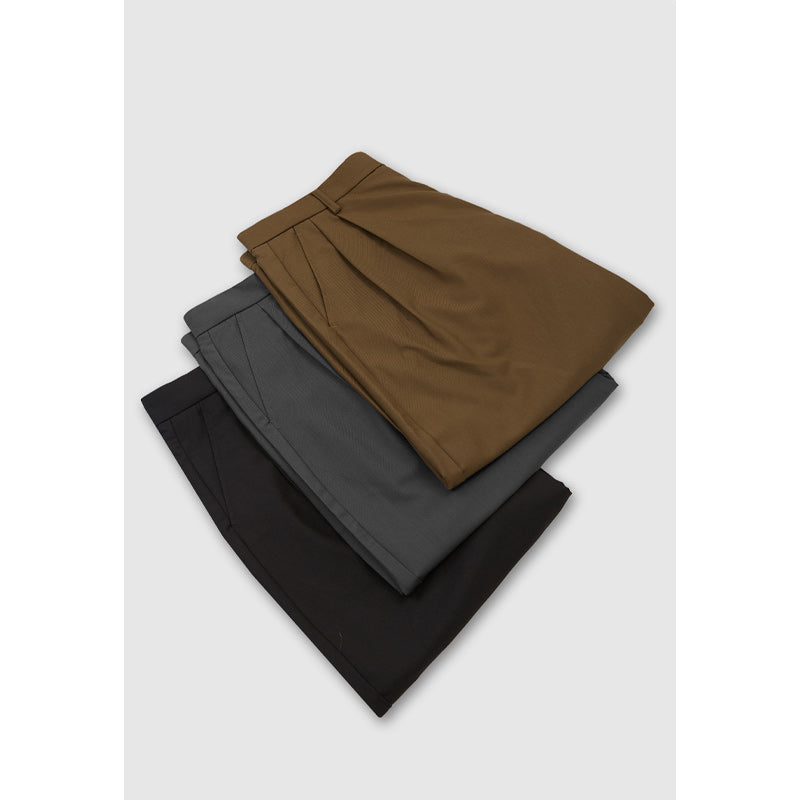Loose Drape Casual Suit Pants