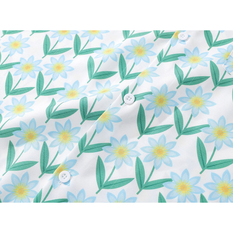 New summer print short sleeve shirt
