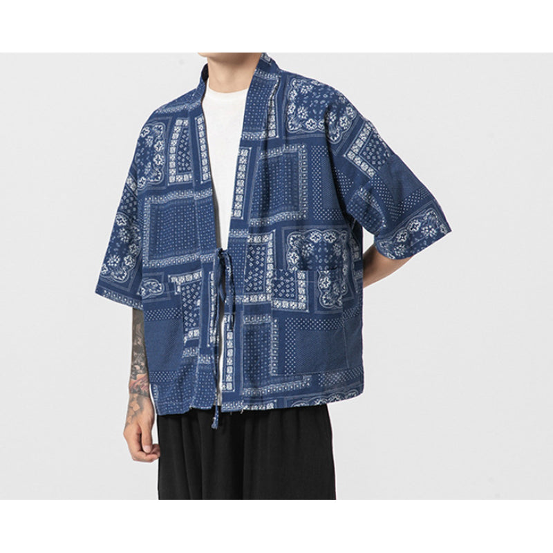 New for Summer: Printed Sanjuro Kimono Jacket
