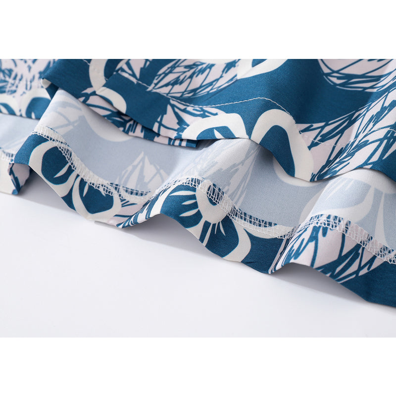 New for summer: Graffiti print short-sleeved shirt