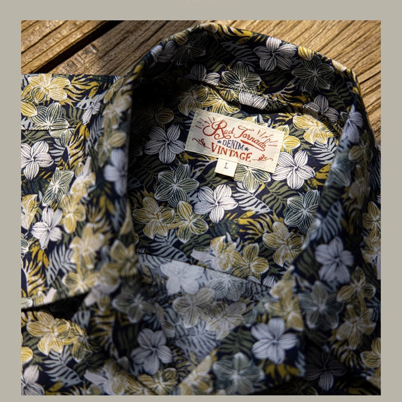 Hawaii Cuban Print Short Sleeve Shirt