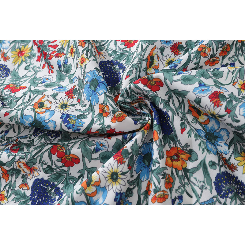 "Beautiful Flowers" Autumn Long Sleeve Print Shirt
