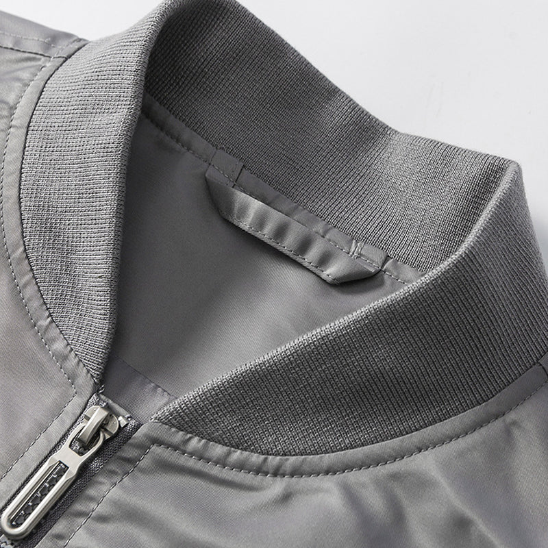 MA-1 Flight Jacket with Corduroy Elbow Patches