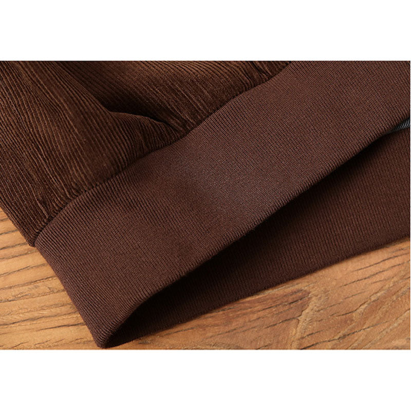 Corduroy G9 Stand Collar Harrington Jacket