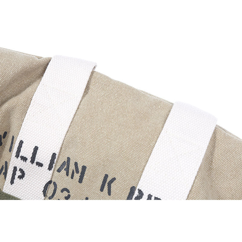American casual canvas handbag shoulder bag