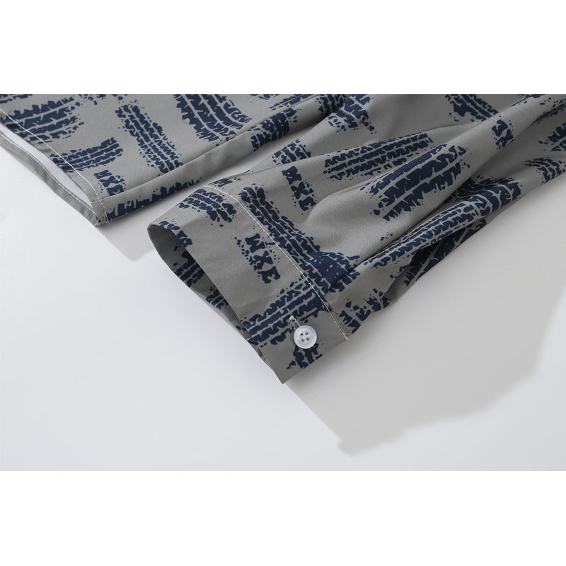 New Autumn Long Sleeve Print Shirt