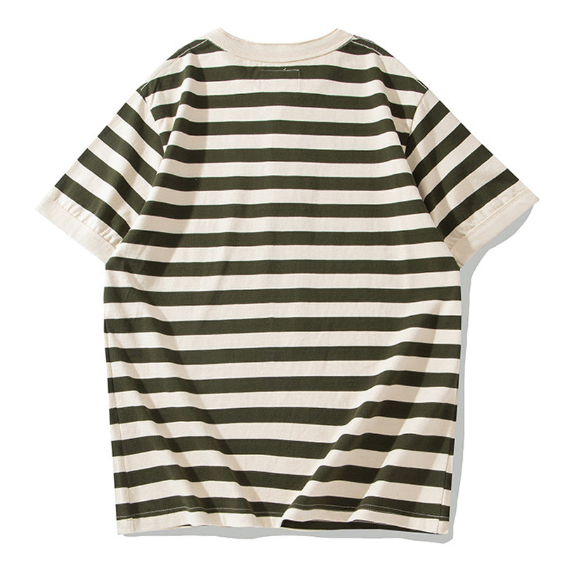 夏新作アメカジボーダーTシャツ henry shirt TEE