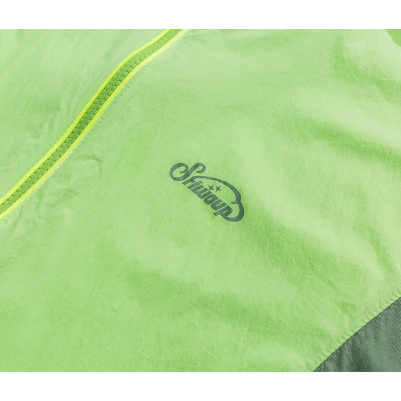 New spring color combination hooded sunscreen clothing