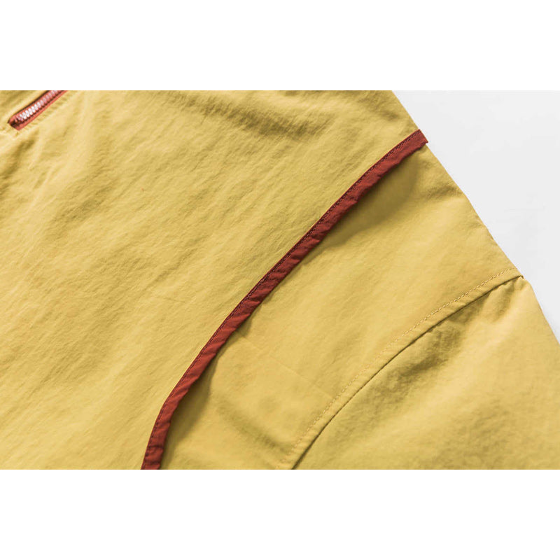 OUTDOOR Two-piece color combination hooded jacket set