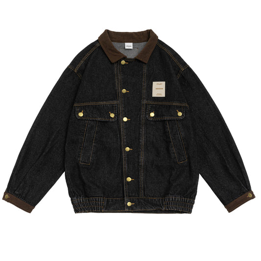 cityboy corduroy denim coat jacket