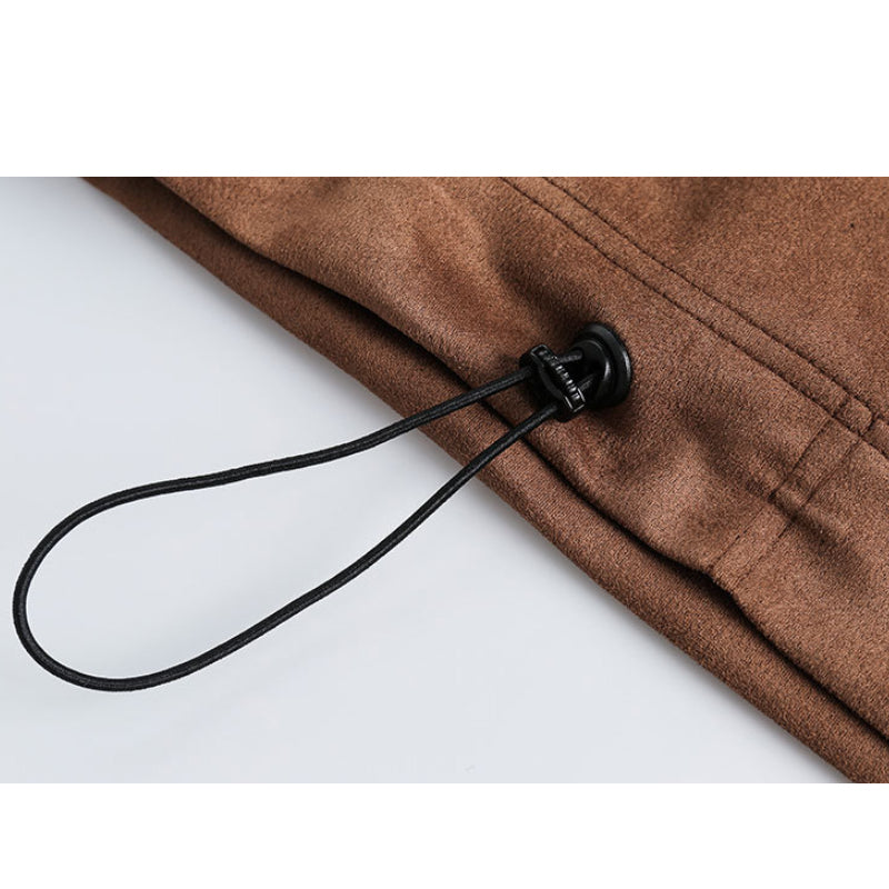 New for summer: 3D pocket suede short sleeve T-shirt