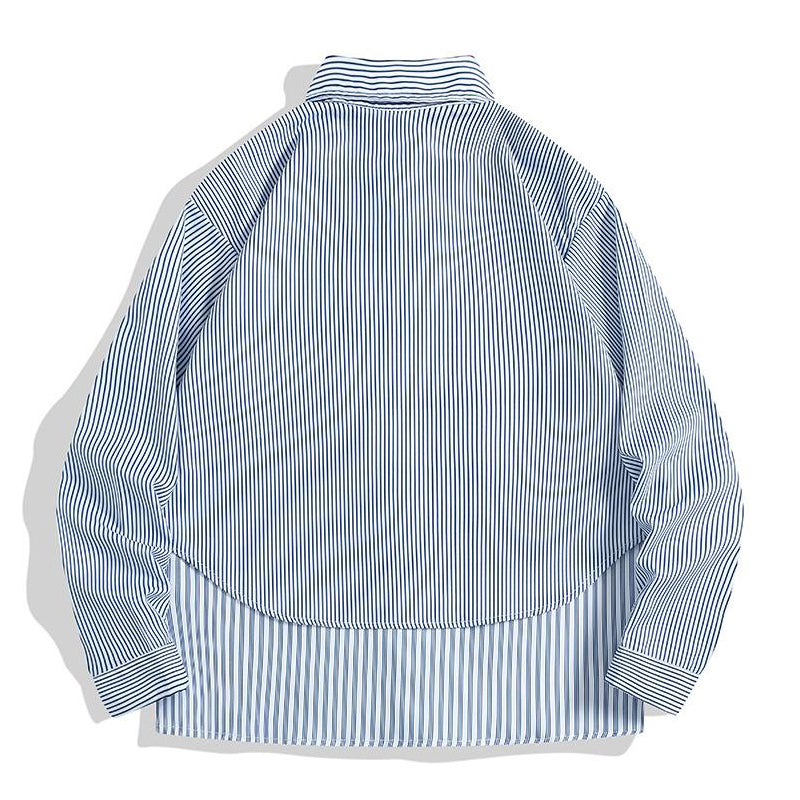 New for Spring: 3D Pocket Layered Border Shirt