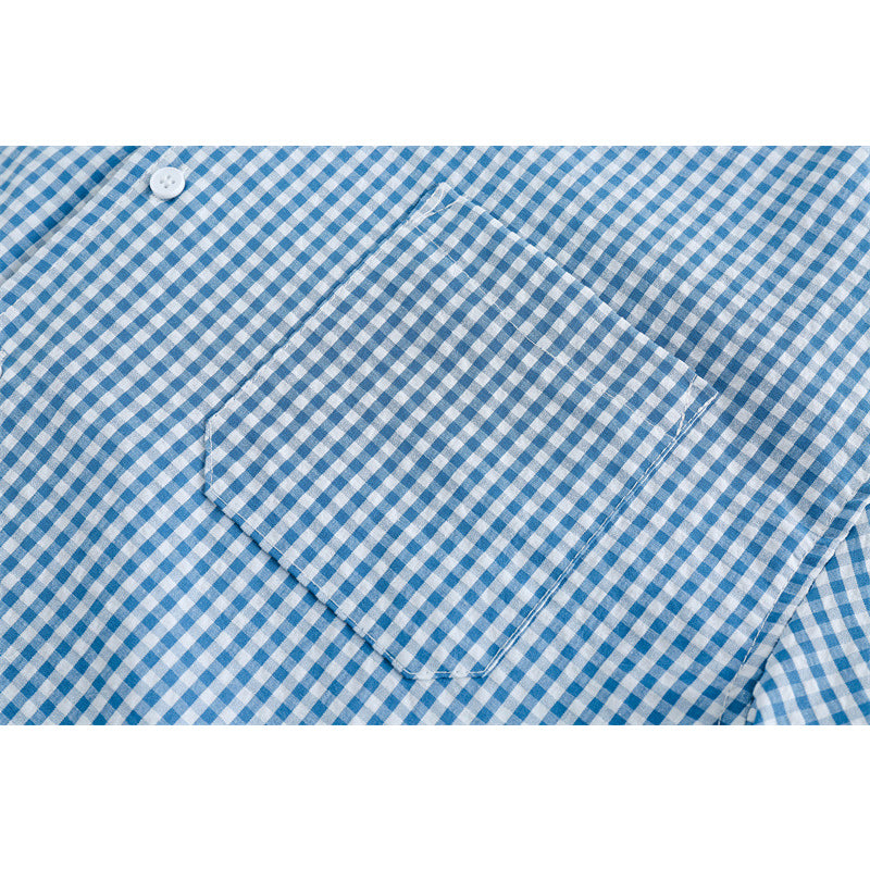 Retro Cuban Check Short Sleeve Shirt