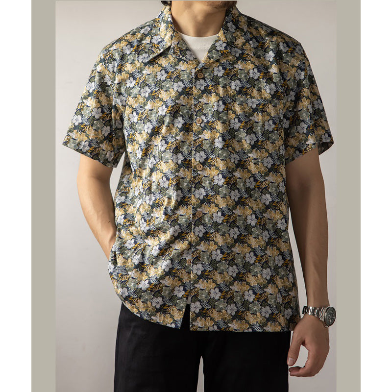 Hawaii Cuban Print Short Sleeve Shirt
