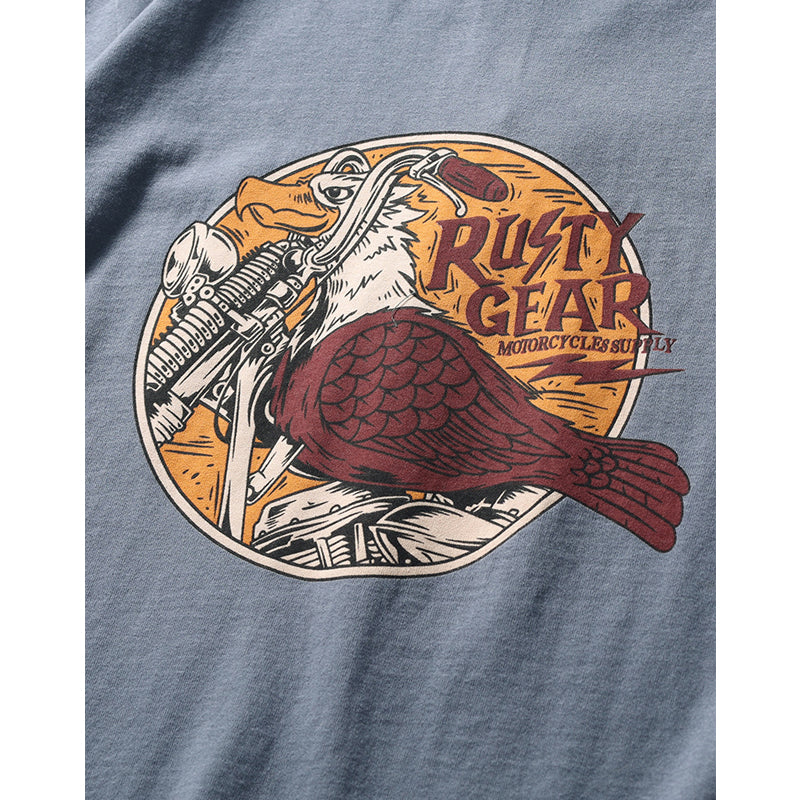 Eagle Bike Summer New American Casual Print T-shirt