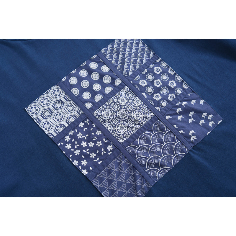 Ethnic indigo dyed T-shirt