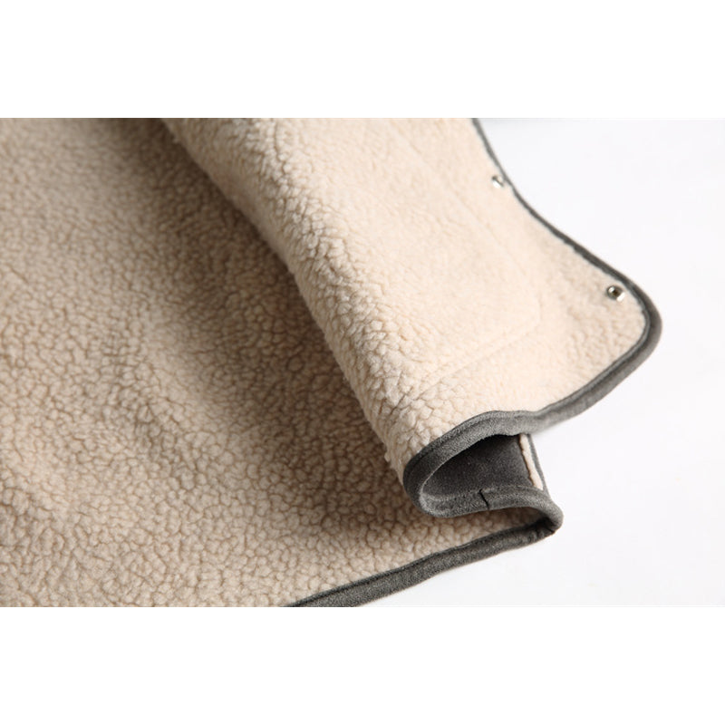 Men's Lambswool Warm Loose Fit Jacket