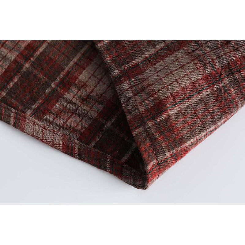 Classic check work short sleeve shirt