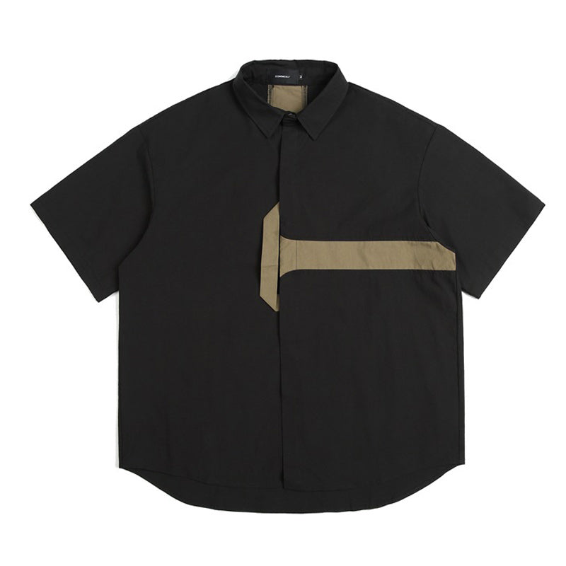 Choose from 3 colors of cotton short-sleeved work shirts