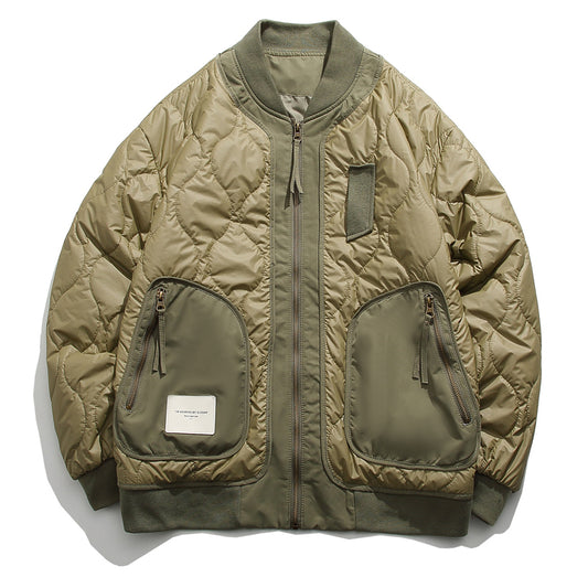 Men's functional padded down jacket