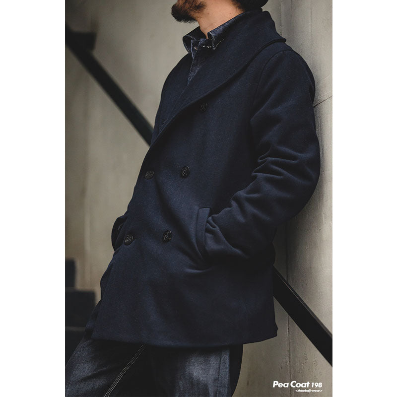 Pea Coat 20oz 海軍ラシャ ウール70.1% ピーコート