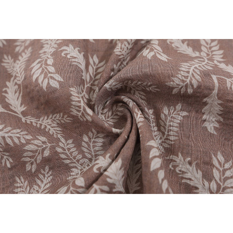 Retro floral print aloha short sleeve shirt