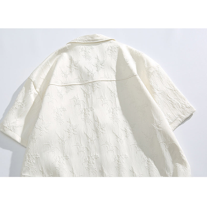 New summer plain simple short sleeve shirt