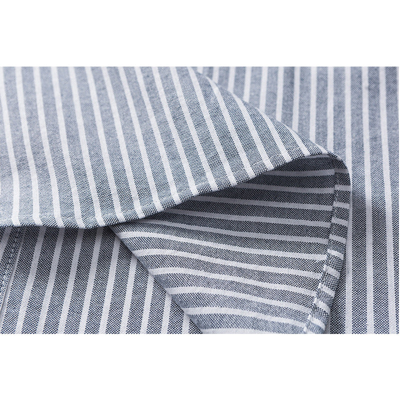 Retro striped long sleeve shirt
