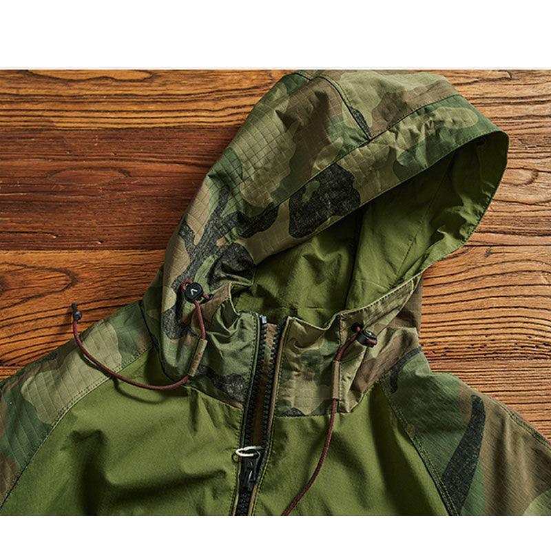 Outdoor Functional Camouflage Combination Hooded Jacket