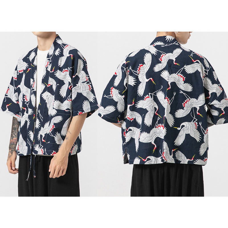 New for Summer: Printed Sanjuro Kimono Jacket
