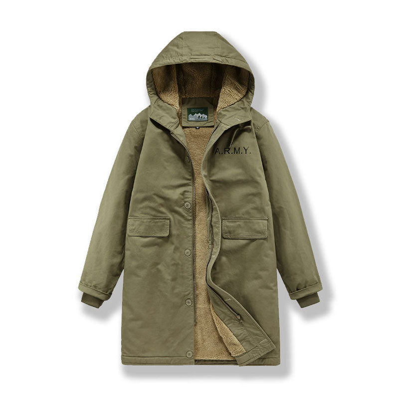 ARMY 厚手 N 1 ロングタイプ デッキダウンジャケット