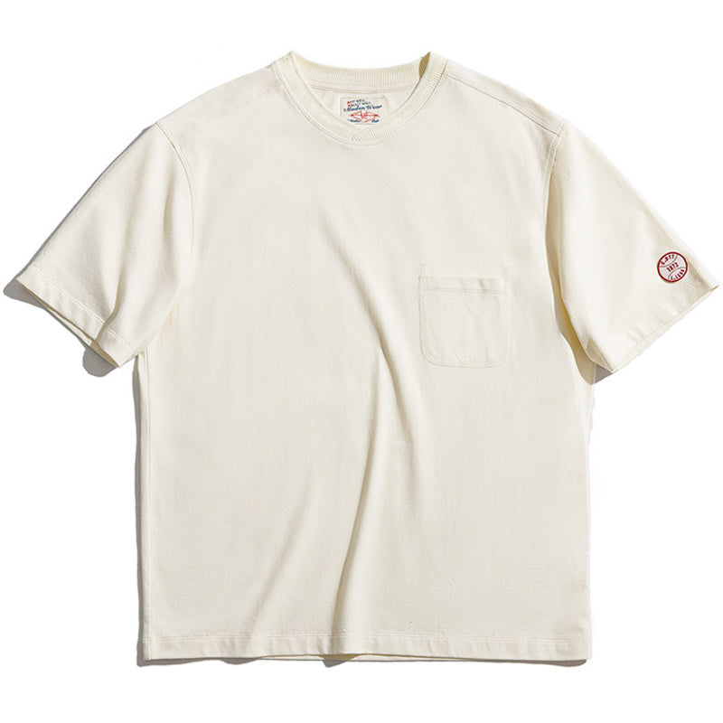 Vintage baseball collar T-shirt