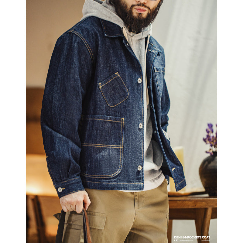 14oz 4-Pockets Denim Jacket