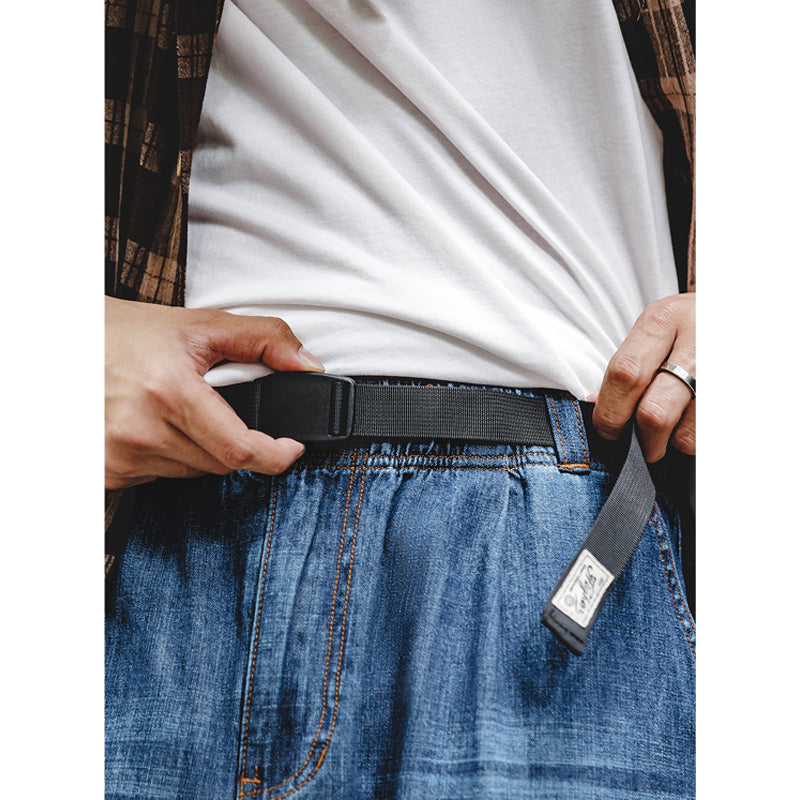 American Casual Washed Wide Denim Pants