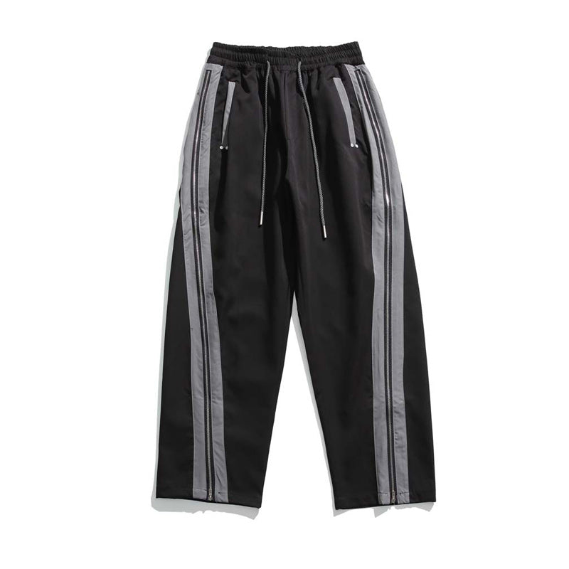 Zipper Fashion Cargo Casual Pants