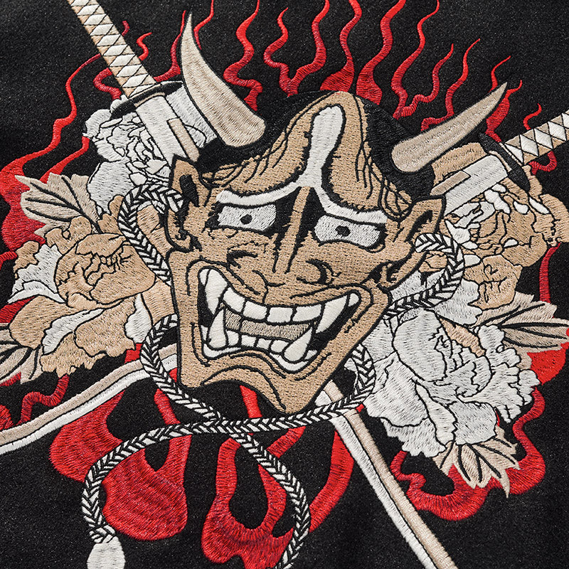 横須賀 悪魔刺繍 ジャケット