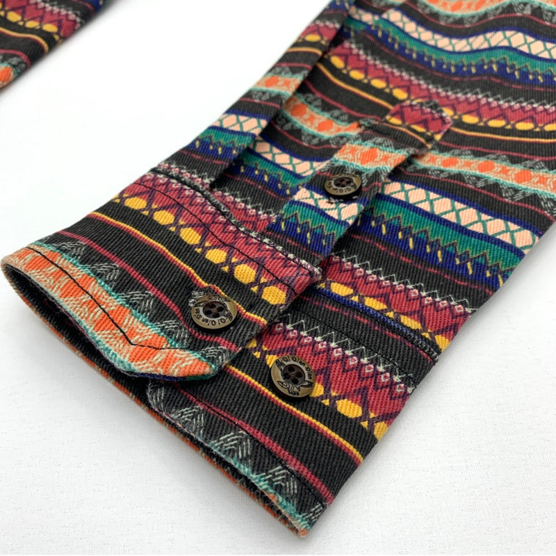 New for Spring: Vintage Ethnic Striped Shirt