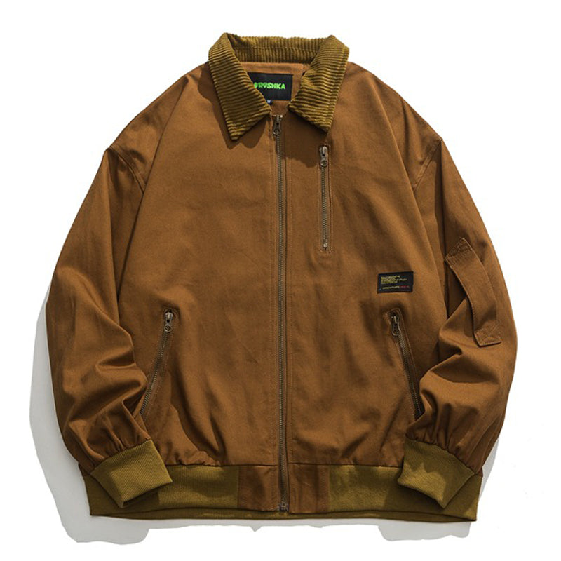 Retro switch outdoor cargo jacket