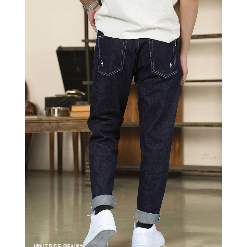 14oz Red Selvedge Tapered Denim Pants