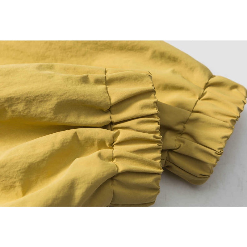 OUTDOOR Two-piece color combination hooded jacket set