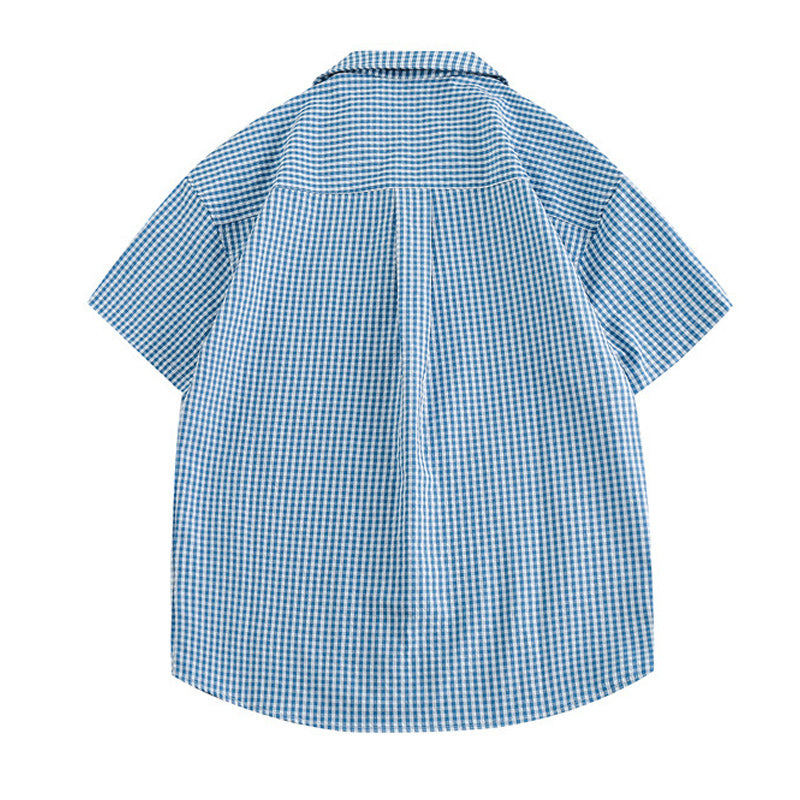 Retro Cuban Check Short Sleeve Shirt